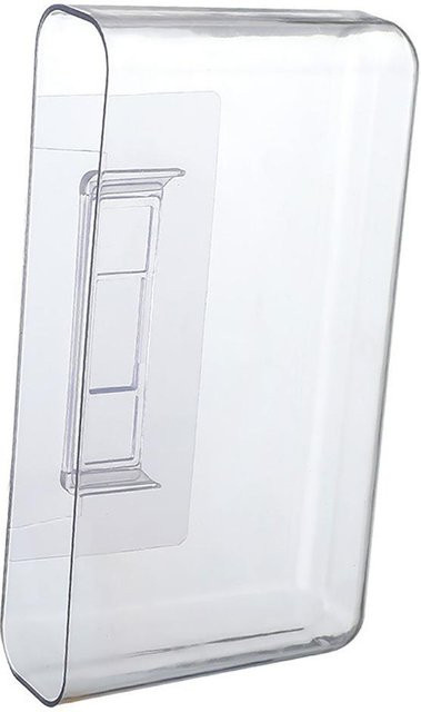 QDyuzhile Wandhalter für Fernbedienungen und Mobiltelefone, transparent, klebbarer Aufbewahrungsbehälter - Bild 1