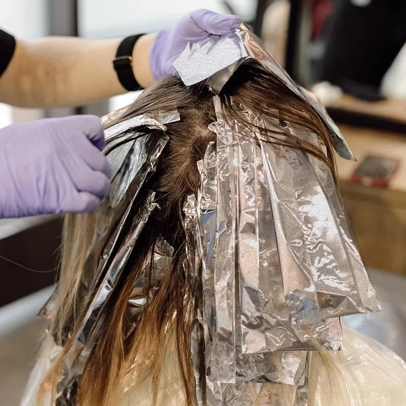 WANMEI Aluminium Folie für Haar Färbung und Highlights, 1 Rolle - Bild 3