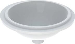 Geberit Unterbau-Waschtisch VariForm in Weiß, rund, Keramik, Breite: 39 cm - Bild 1