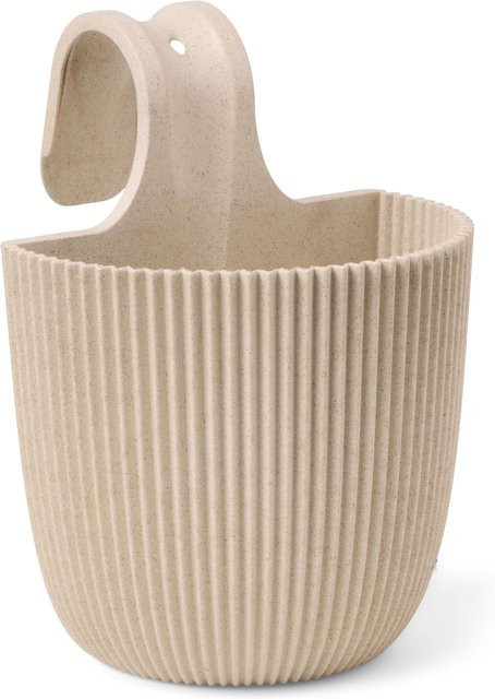 CAPI EUROPE Balkongeländer-Kasten Groove in Beige - Bild 1