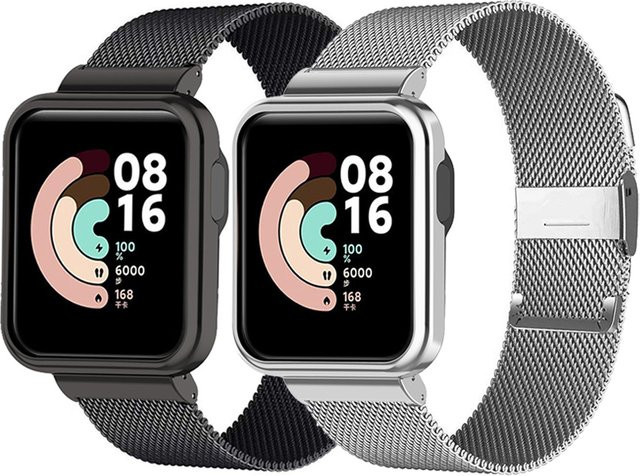 Xiaomi Uhrenarmband Edelstahl, Silber, Unisex - Bild 1
