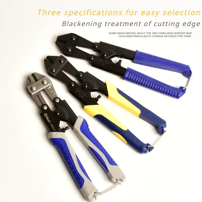 HardwareTools Mini-Hochleistungs-Drahtschneider 8 Zoll aus Chrom-Vanadium-Stahl, Tragbarer Bolzenschneider und Eisendrahtzange - Bild 4