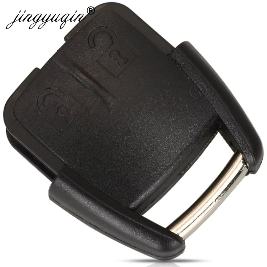 Jingyuqin 5er Set Autoschlüssel Fernbedienung mit 2 Tasten für Chevrolet Agile Brasil 2009-2011 und Opel Corsa Astra Celta Zafira, Farbe: Schwarz, 434MHz - Bild 3