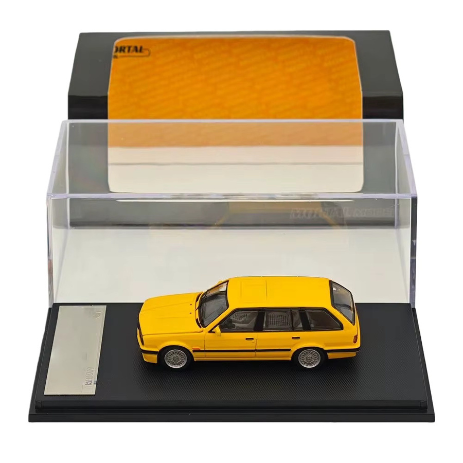 Mortal E30 M3 Touring Travel Edition, Spielzeugautomodelle, 1:64, Gelb, Metall - Bild 2