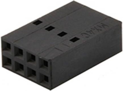 Molex Buchsengehäuse-Kabel Schwarz, 32 Polzahl, Rastermaß: 2.54 mm, 22552321 - Bild 1