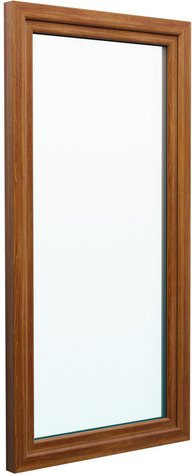 Josef Meeth Balkontür mit 3-Fach Wärmeisolierverglasung, Kunststoff, goldfarben, B: 100 cm, H: 200 cm, DIN links - Bild 1