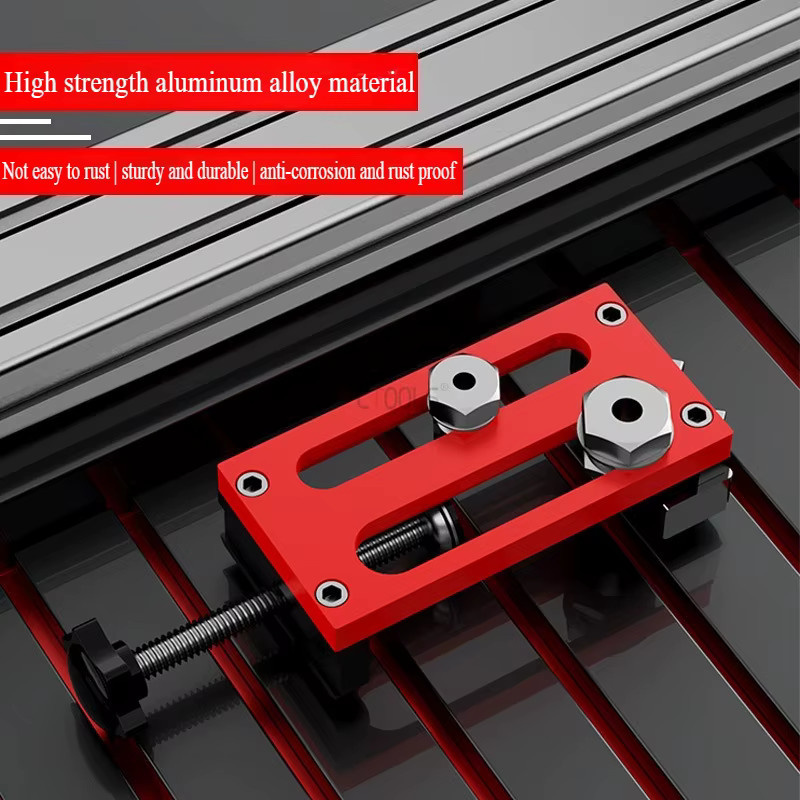 LTOOLS Bohrortungsgerät 203040 Positionierungswerkzeug und Lochführung für Aluminiumprofile und Waschbecken - Bild 4