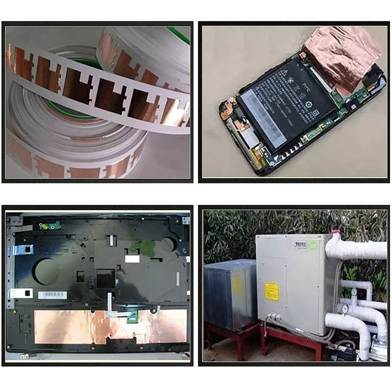 Selbstklebendes Kupferfolienband zur elektrischen Reparatur und Isolierung, 20 m Rolle - Bild 3