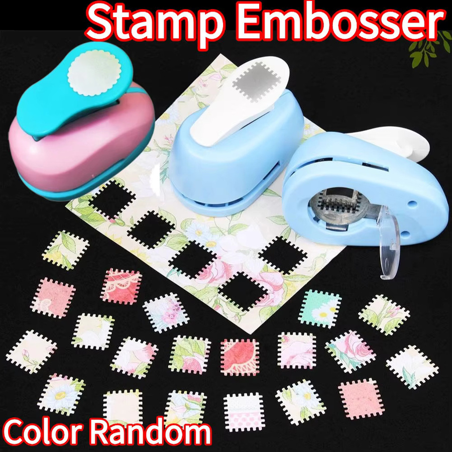Vielseitiger Locher und Embosser in verschiedenen Formen für Schule und Zuhause, Multicolor - Bild 4