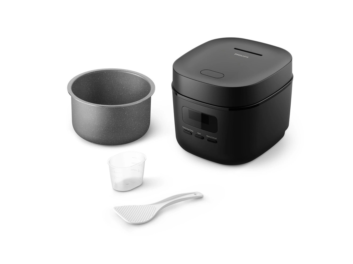 Philips Mini Reiskocher 3000 Serie in Schwarz - Bild 2