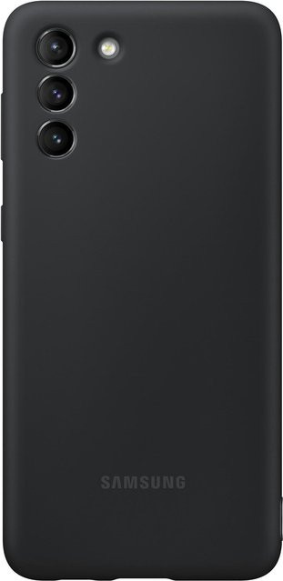 Samsung EF-PG996 Silicone Cover Handyhülle für Galaxy S21 5G in Schwarz - Bild 1