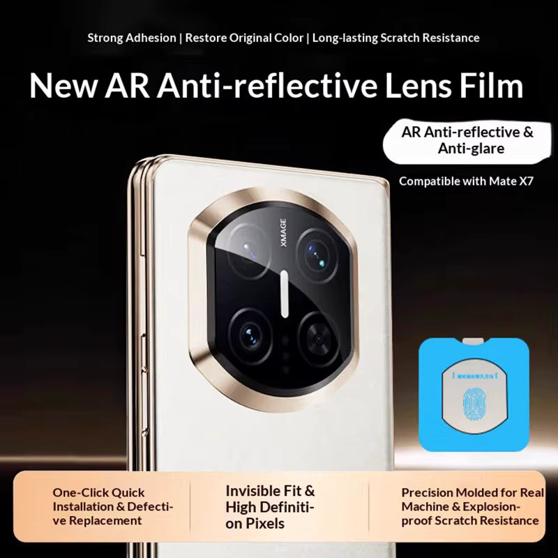 Huawei Mate X7 Kamera Objektiv Schutz Glas Transparent - Bild 3