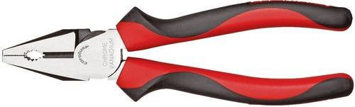Gedore RED Kombizange aus Chrom-Vanadium-Stahl in Rot, Länge: 180 mm - Bild 1
