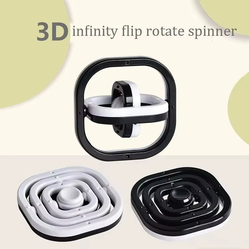 Meade 3D Flip Finger Spinner, Fingertip Gyro, Spielzeug - Bild 1