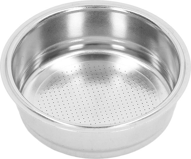 Neoglint Siebträgerfilter aus Edelstahl für 1 Tasse, poröser Filterkorb, Farbe: Grau/Silber, Durchmesser: 51 mm - Bild 1