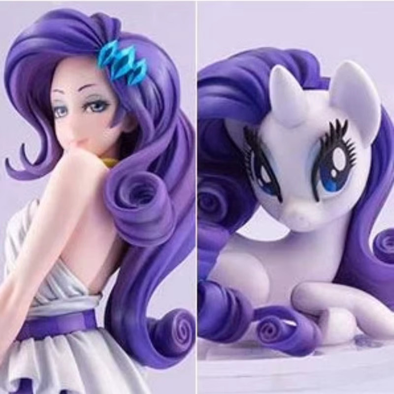 Bandai My Little Pony Rarity Actionfigur, Einhorn, Kunststoff - Bild 2