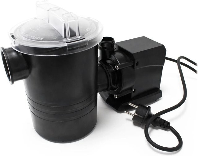 Sunsun CPP-6000F Poolpumpe in Schwarz mit 4000 l/h Förderleistung und 40 W Leistung - Bild 1