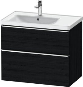 Duravit Waschtischunterschrank D-Neo Eiche matt, B/T/H: 78,4 x 45,2 x 62,5 cm - Bild 1