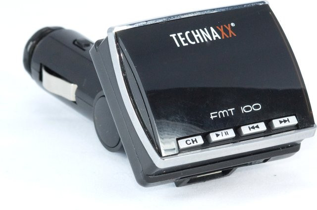 Technaxx FMT 100 FM-Transmitter in Schwarz mit USB-C - Bild 1
