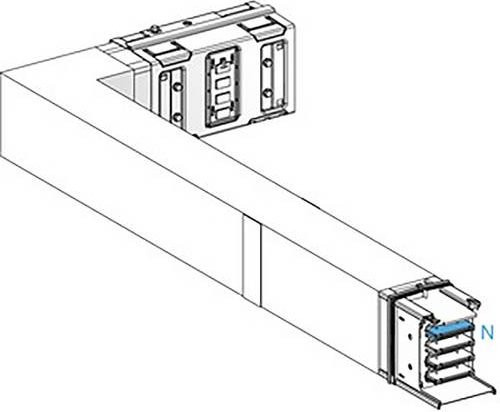 Schneider Electric KSA Winkelelement KSA630DLL41F Brandschott Winkelprofil, 630A, hochkant, weiß - Bild 1