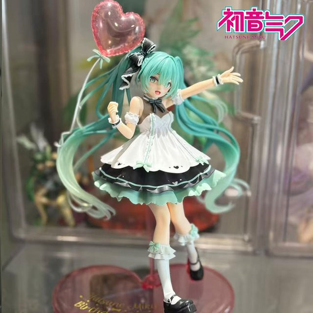 Bandai Hatsune Miku Geburtstagsparty 2025 AMP Figur, Einzelfigur, Kunststoff, Bunt / Mehrfarbig - Bild 1