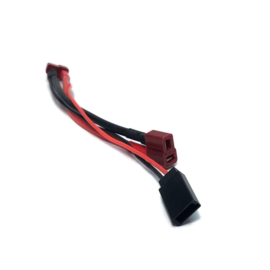 YSIDO T-Stecker mit JST/Futaba-Stecker, Batterie-Lüfter, LED-Stromkabel, Zubehör, Rot - Bild 1