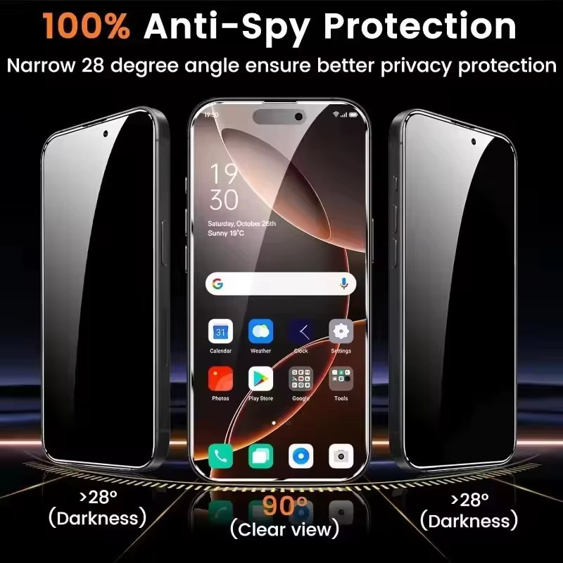 Xiaomi Mi 11 Lite 5G Anti-Spy Privatsphäre-Schutzfolie mit einfacher Installation für Displayschutz - Bild 3