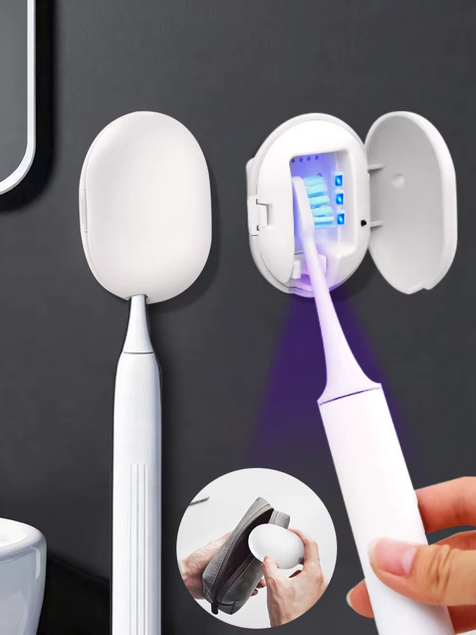 PEICON Zahnbürsten-Sterilisator, USB wiederaufladbar, weiß, Unisex - Bild 2