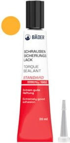 Bäder Schraubensicherungslack Standard orange 20 ml Tube - Bild 1