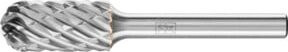 PFERD Hochleistungsfrässtift STEEL Walzenrund WRC in Silber, Ø 12 x 25 mm, Schaft-Ø 6 mm für Stahl - Bild 1