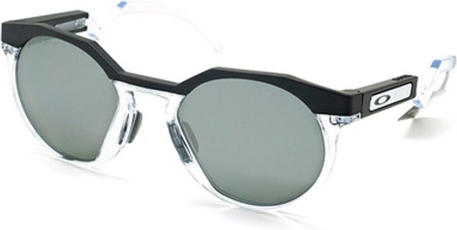 Oakley 0OO9242A Sonnenbrille, Vollrand, Unregelmäßige Form, Kunststoff, Unisex, Transparent/Black grey - Bild 1