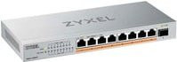 Zyxel XMG-108 Unmanaged Switch in Silber mit 8 x 2,5G Ethernet und 1 x 10G SFP+ Port - Bild 1