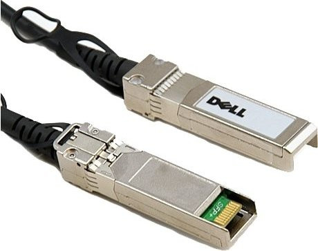 Dell 10GbE Copper Twinax Direct Attach Cable SFP+ auf SFP+ in Schwarz, Länge: 5 m - Bild 1
