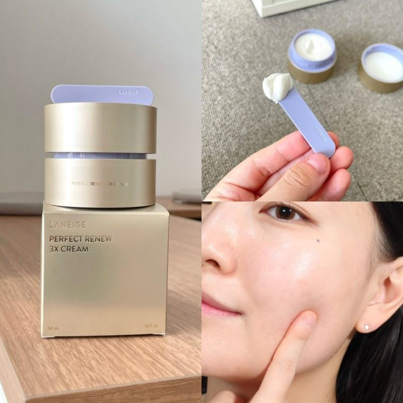 Laneige Perfect Renew 3X Creme, 50 ml, mit Retinol und Peptide - Bild 2