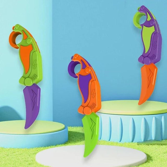Yiran bag 3D-gedrucktes Schwerkraft-Klauenmesser Spielzeug - Bild 1