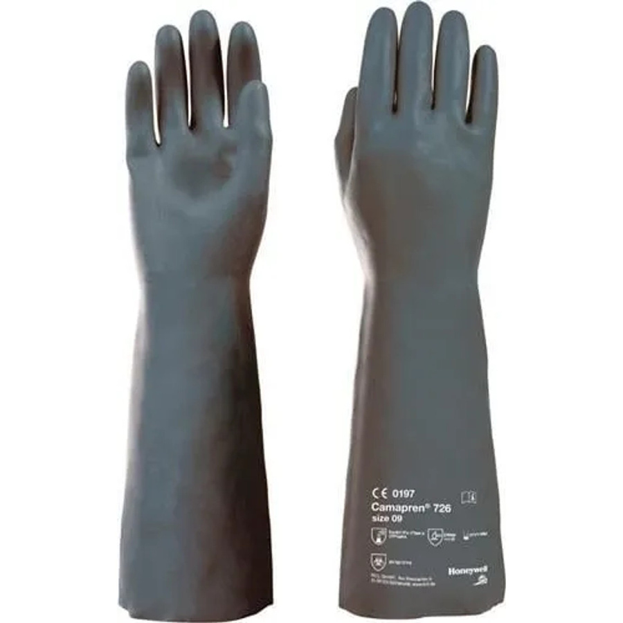 Honeywell Camapren 726 Chemiehandschuh Schwarz Größe 9 EN 388 EN 374-1 PSA III - Bild 3