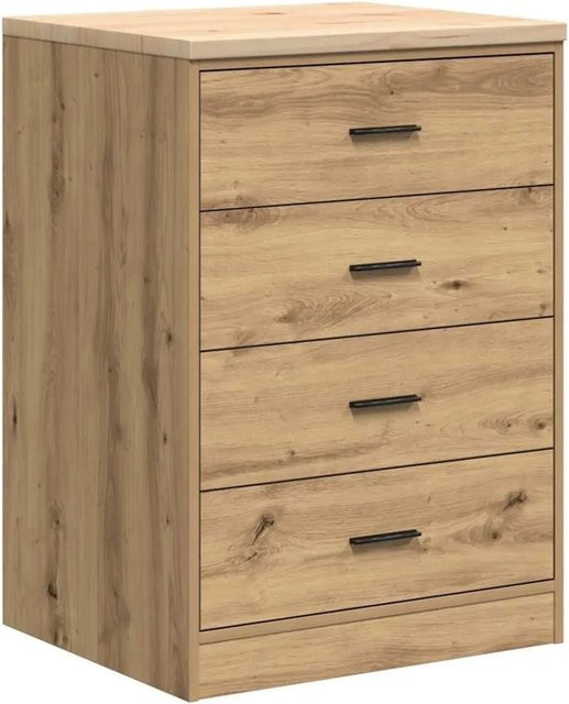 vidaXL Garagen-Aufbewahrungsschrank aus Massivholz Kiefer in Braun, Wandmontage möglich, B: 85 cm, H: 60 cm, T: 51 cm - Bild 1