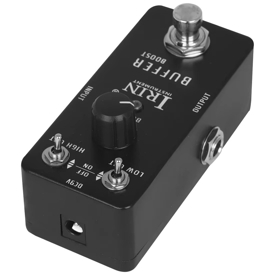 IRIN Buffer Boost E-Gitarren-Effektpedal Signalverstärker mit True Bypass in Schwarz - Bild 3