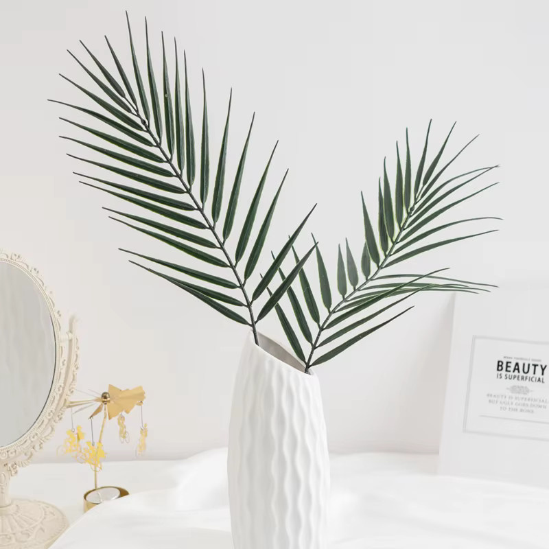 5 bis 10 Stück Künstliche Tropische Palme Blätter in Grün für Haus und Garten als Dekoration für Hochzeiten und Fotografie - Bild 2
