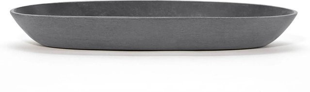 Ecopots Untersetzer Sofia oval Grau Durchmesser: 26 cm - Bild 1