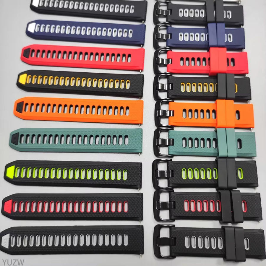 Xiaomi Uhrenarmband Silikon, 22 mm, multicolor - Bild 4
