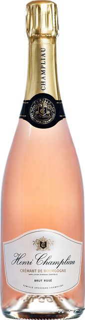 Henri Champliau Crémant de Bourgogne Rosé Brut, Pinot Noir Chardonnay Gamay, 0,75 l - Bild 1