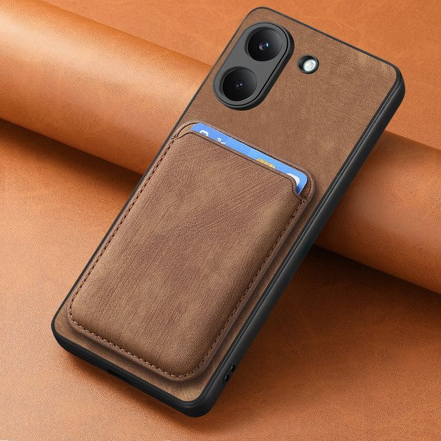 Magnetische Leder-Handyhülle mit abnehmbarem Kartenschlitz-Brieftasche für Xiaomi POCO X7 X8 Pro Max 5G in Blau - Bild 1