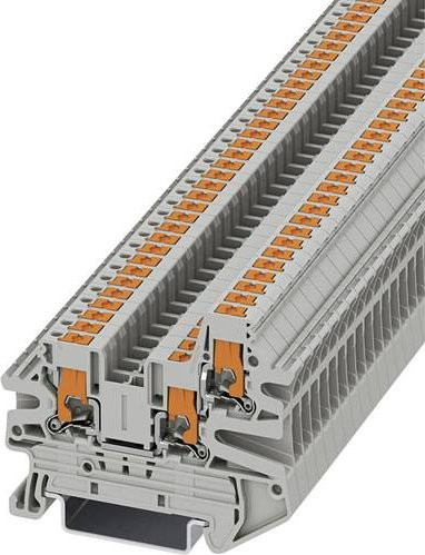 Phoenix Contact 1078966 Durchgangsklemme Push-In-Klemme Grau 5,2 mm 50 Stück - Bild 1