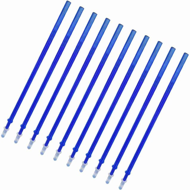 Painter Ersatz-Gelstift-Minen für löschbare Gelstifte, Blau, 50 Stück, Spitze: 0,5 mm - Bild 1