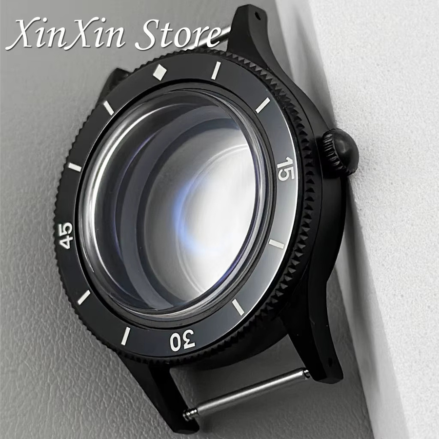 XINGHAN Uhrengehäuse Titan, Schwarz, 40 mm, Unisex - Bild 2