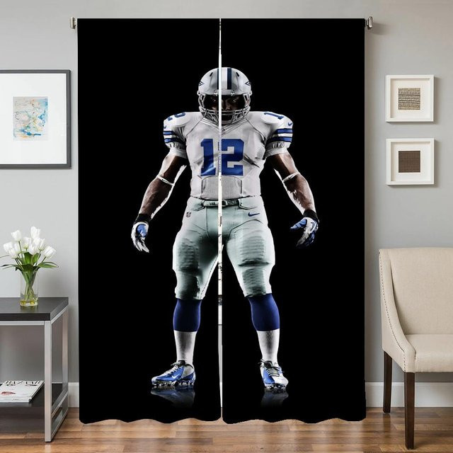 2er-Set Verdunkelungsvorhänge für Fenster und Türen, schwarz, semi-transparent, B: 50 cm, H: 70 cm - Bild 1