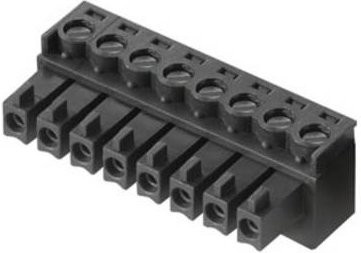 Weidmüller Buchsengehäuse-Kabel BC/SC Schwarz, 18 Polzahl, Rastermaß: 3.81 mm, 50 Stück - Bild 1