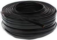 InLine Modularkabel 8adrig Flachband Schwarz 100m Ring - Bild 1