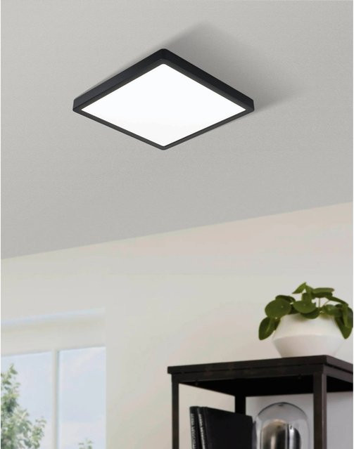 Eglo LED Aufbauleuchte Fueva Weiß-Schwarz quadratisch - Bild 2